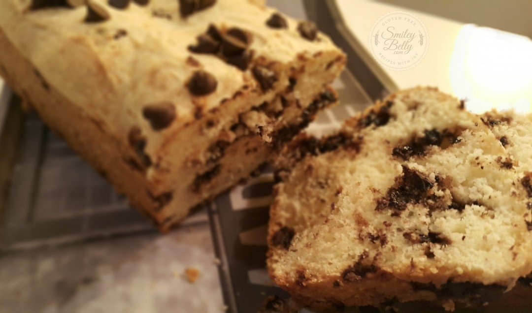 Budín De Vainilla Con Chips De Chocolate Apto Para Celíacos Smiley Belly