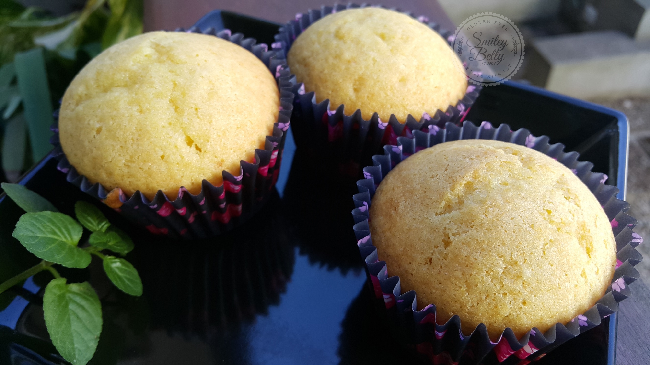 Cornbread Muffins / Magdalenas con harina de Maíz para celíacos